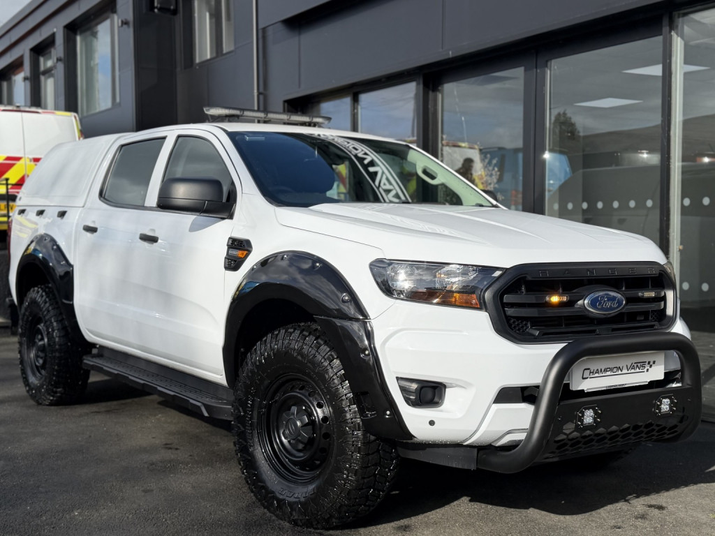 Ford Ranger All White Used FORD RANGER 2020 White for sale - £16495 +VAT in Cwmbran, South ...